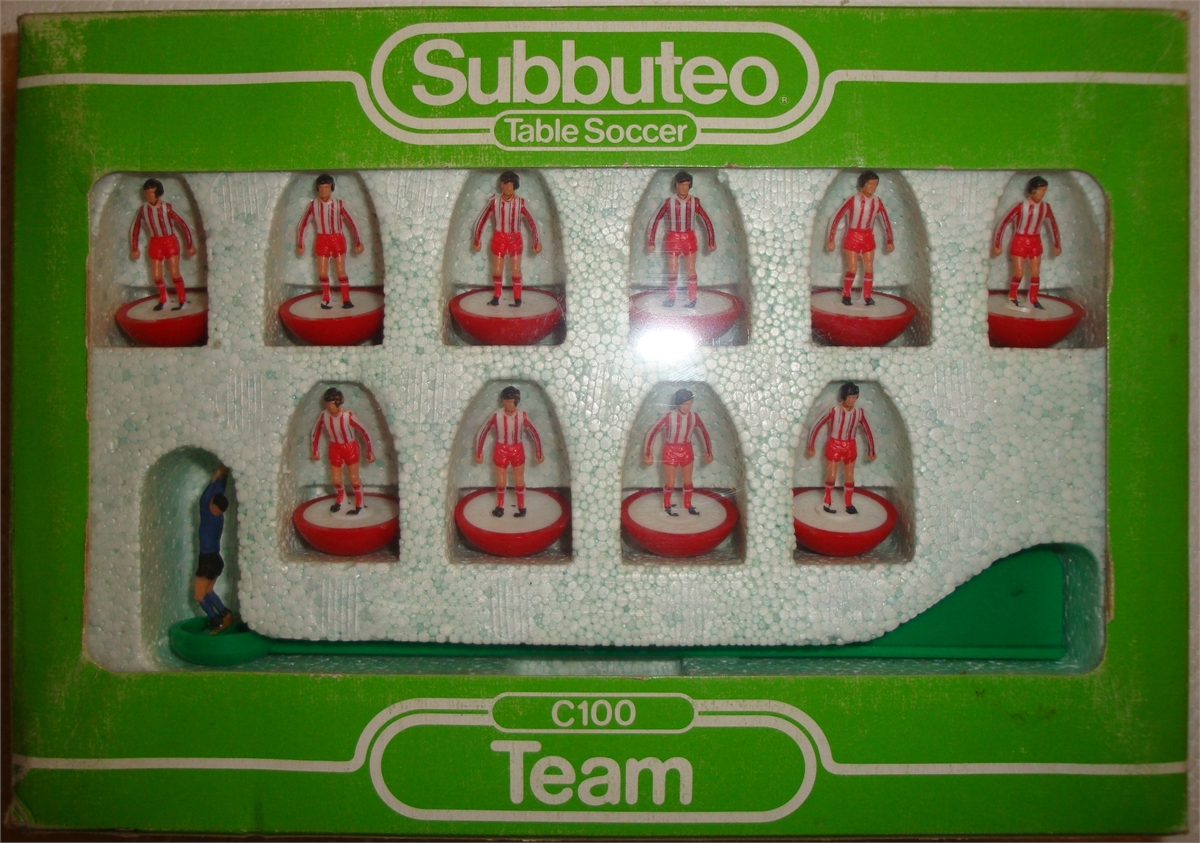 Équipe Subbuteo 63000 Sunderland Subbuteo Table De Football