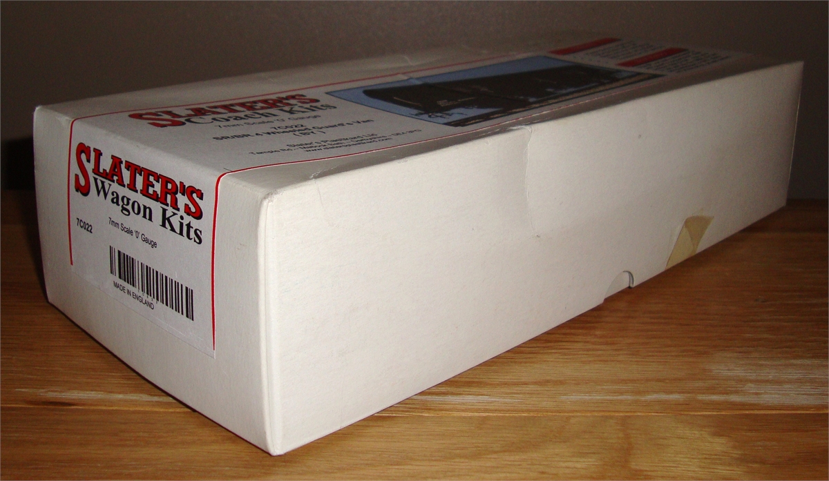 Slater's 7mm / 'O' Gauge Coach Kits No.7C022 ~ SR / BR 4 Wheeled Guard ...