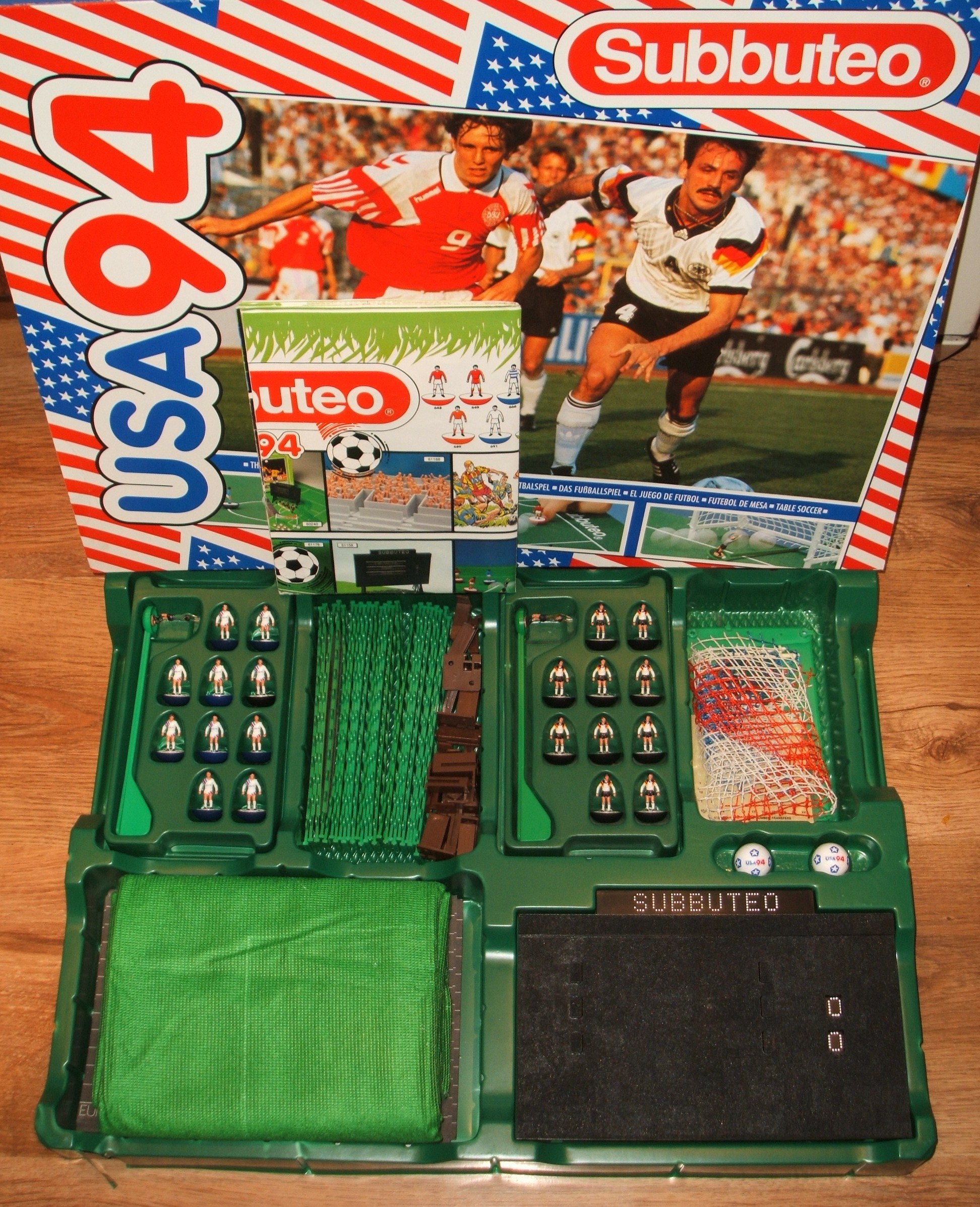 Vintage Subbuteo the Football Game USA 94 Edition Table Soccer Set 60240  Boxed 