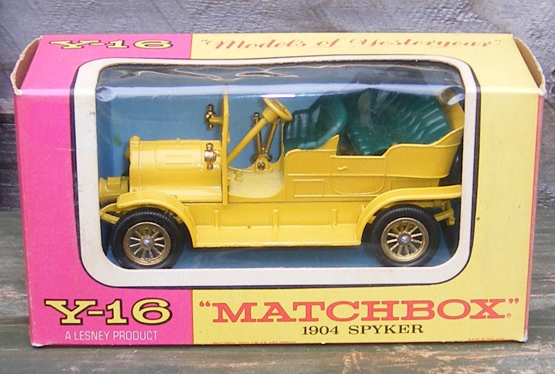 Matchbox Model of yesterday Y16 Spyker veteran automobile