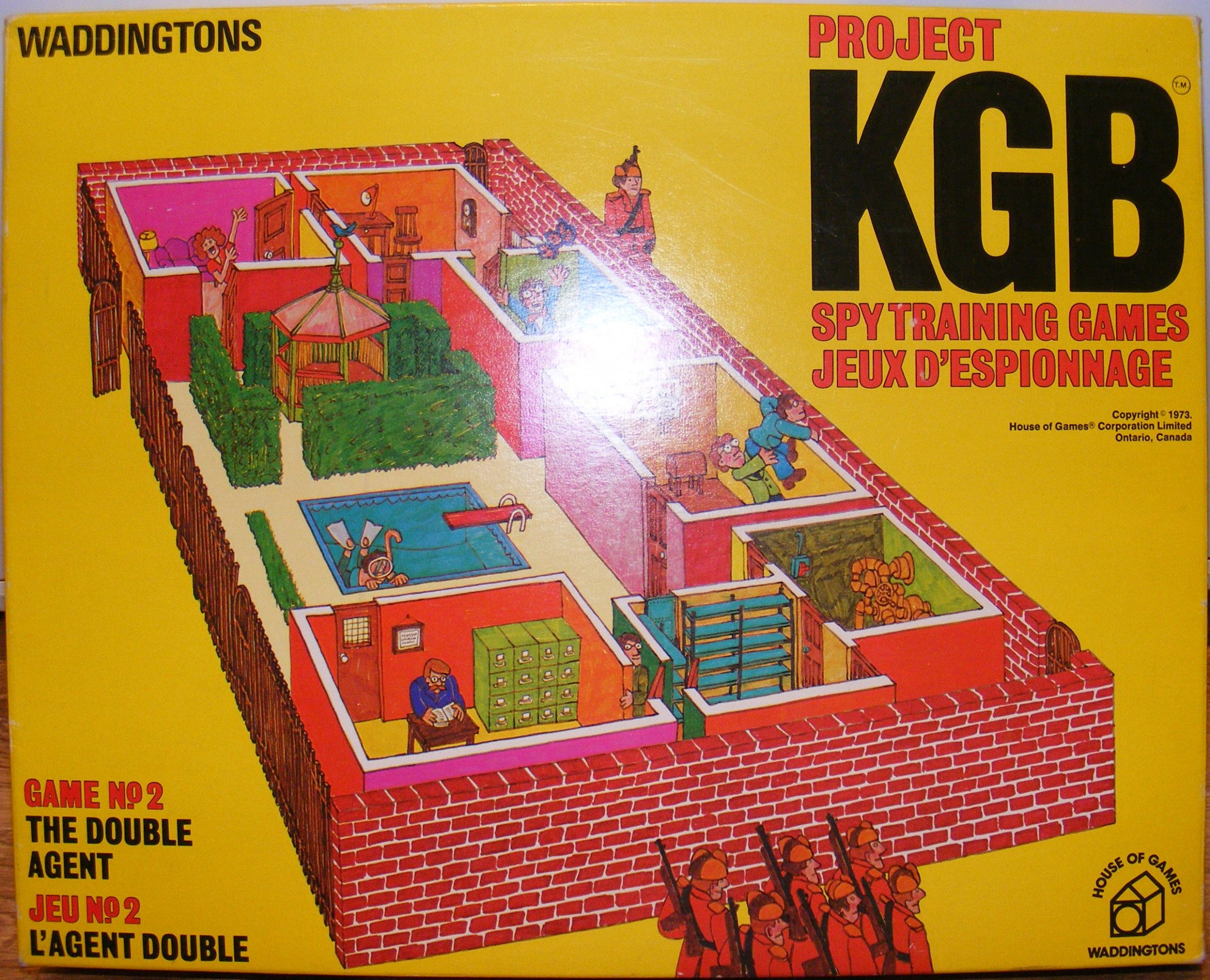 Waddingtons Project KGB Game No.2 ~ The Double Agent - Yesterdays Toys