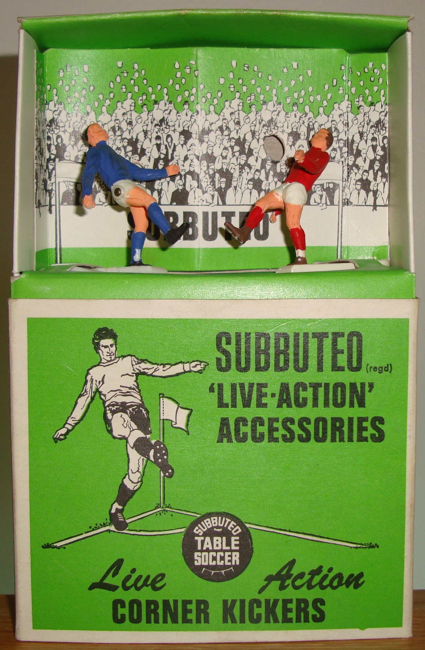 Subbuteo C.131 - Tireurs De Corner - Live Action Corner Kickers Neuf En Boite A62658