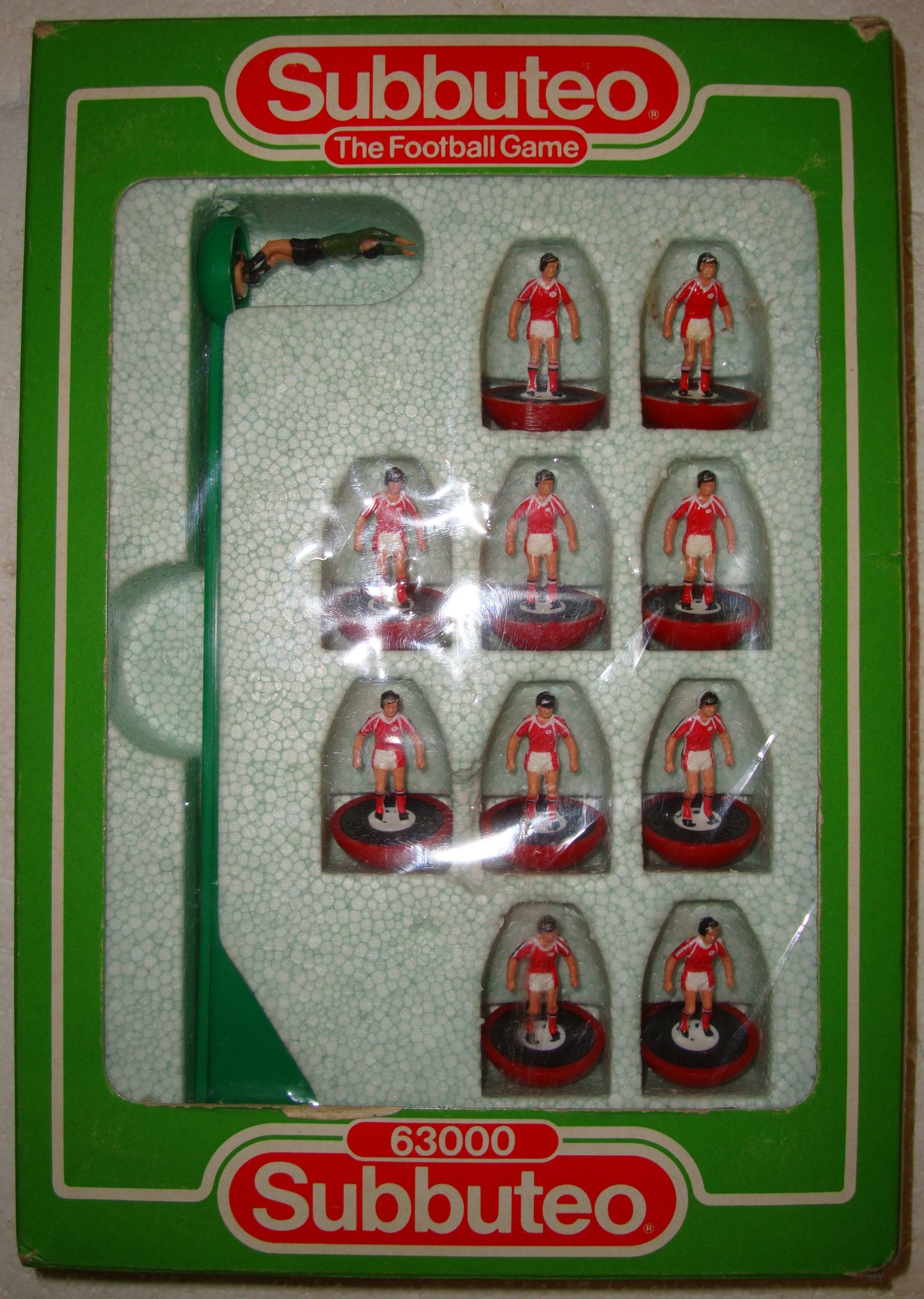 Subbuteo Lightweight Team Ref.684 Manchester United ~ 1989-90 ...