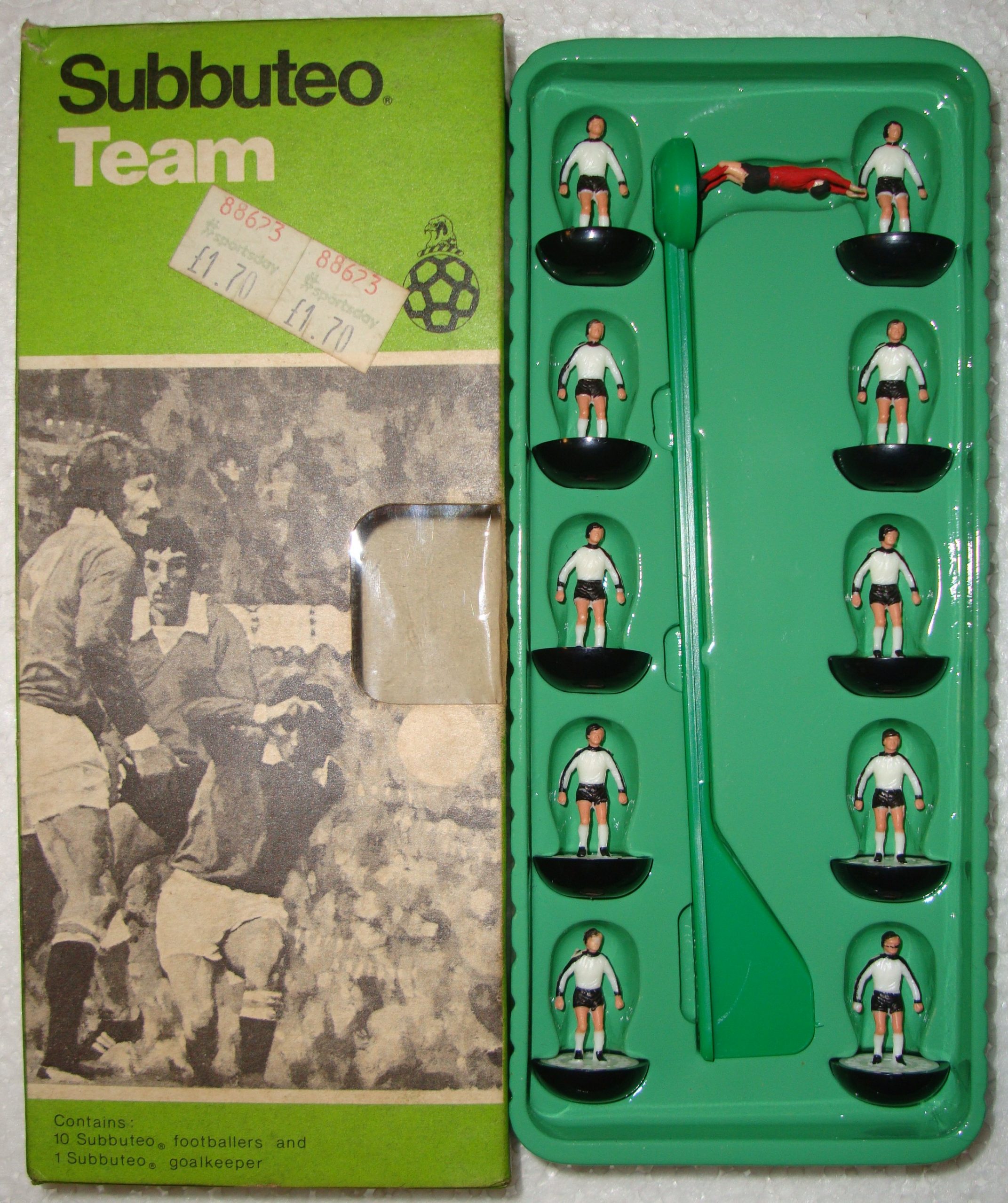 Subbuteo Lightweight Team Ref.154 Bolton Wanderers / Derby County etc ...