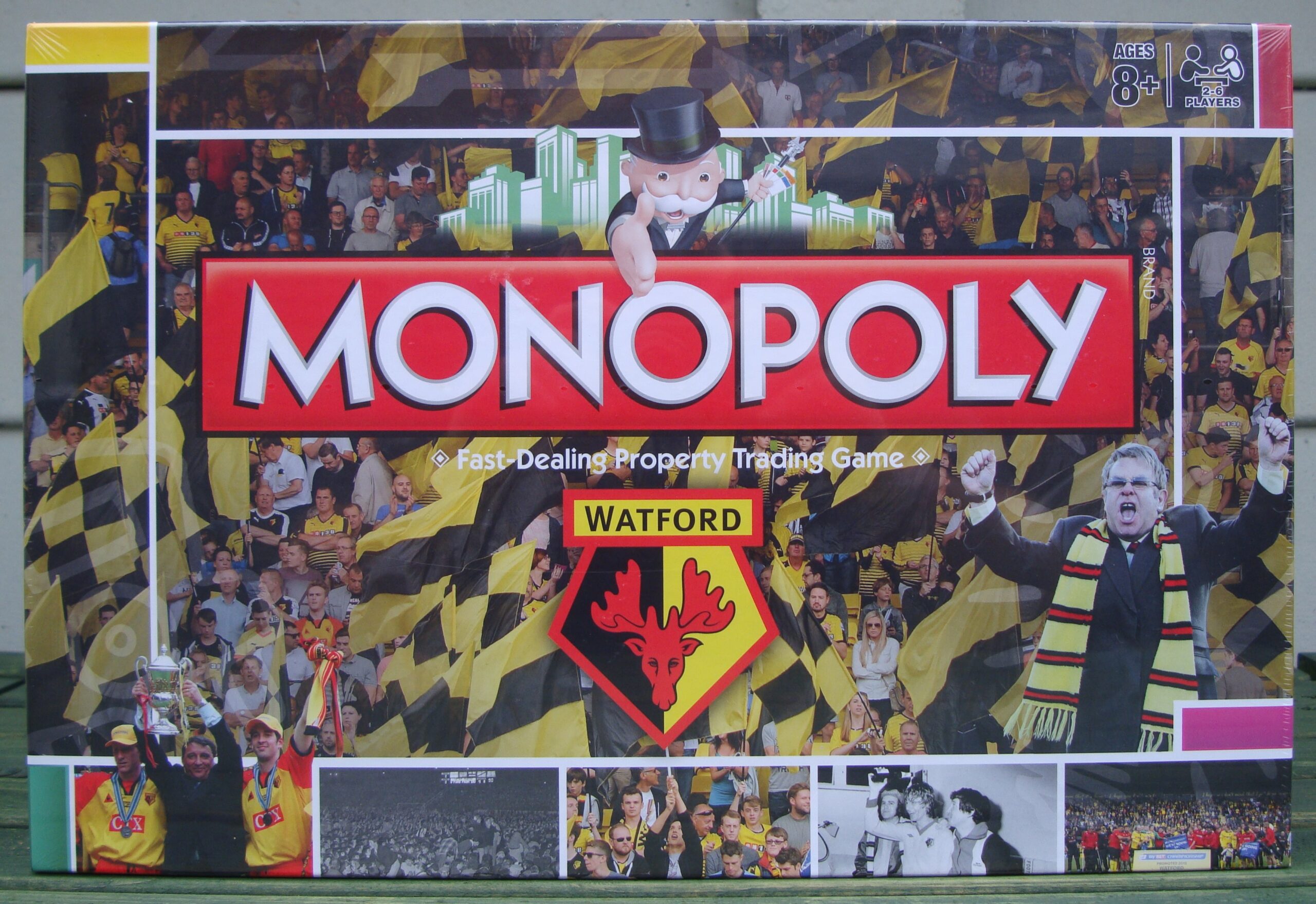Hasbro Monopoly Property Trading Board Game Watford Edition 2015 Hasbro Monopoly Property Trading Board Game Watford Edition 2015