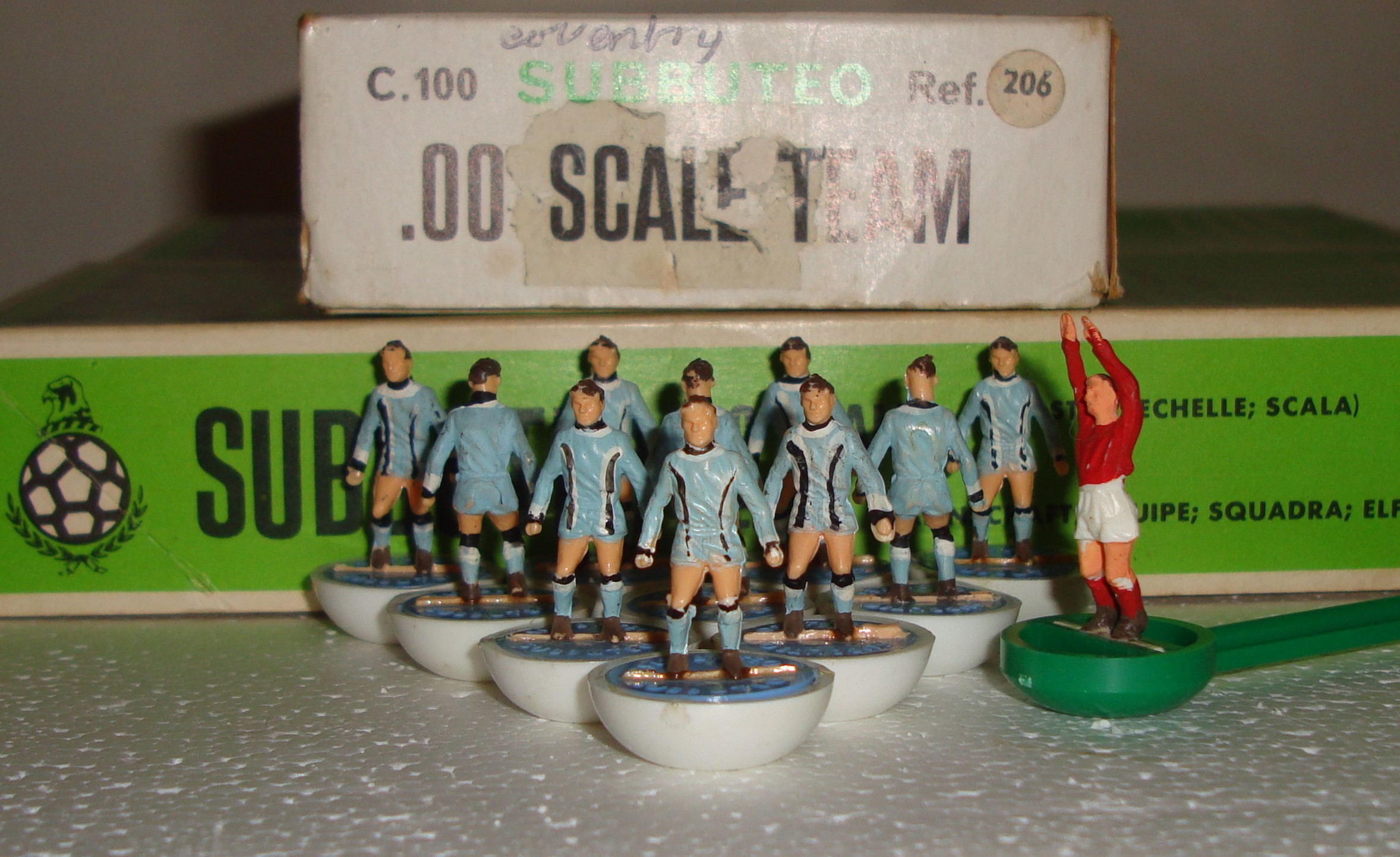 Subbuteo équipe Lourde Coventry City - Réf. 206 - Vintage/collector